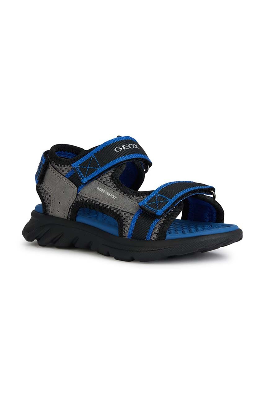 Дитячі сандалі Geox SANDAL AIRADYUM колір сірий Дитячі сандалі Geox SANDAL AIRADYUM колір сірий
