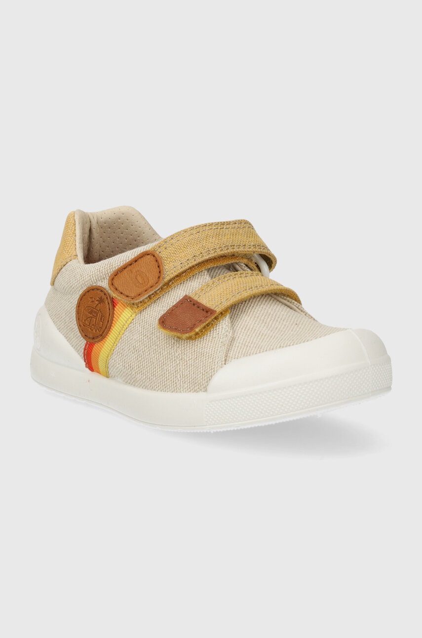 Детские кеды Biomecanics цвет бежевый