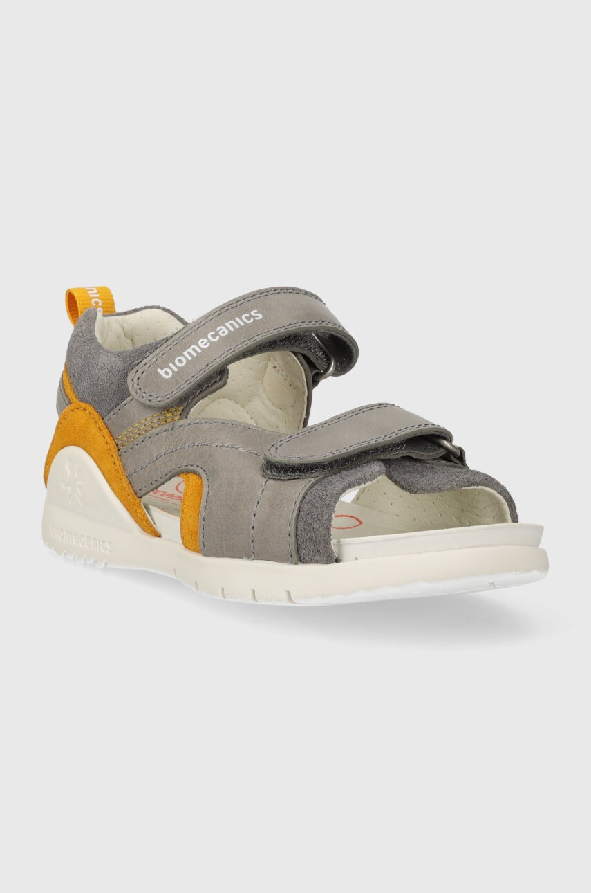Детские кожаные сандалии Biomecanics цвет серый во Львове Детские кожаные сандалии Biomecanics цвет серый во Львове