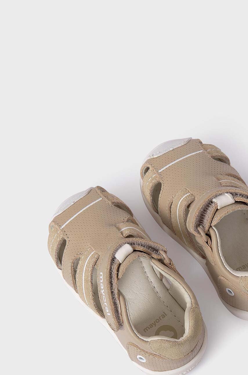 Детские сандалии Mayoral цвет бежевый Детские сандалии Mayoral цвет бежевый