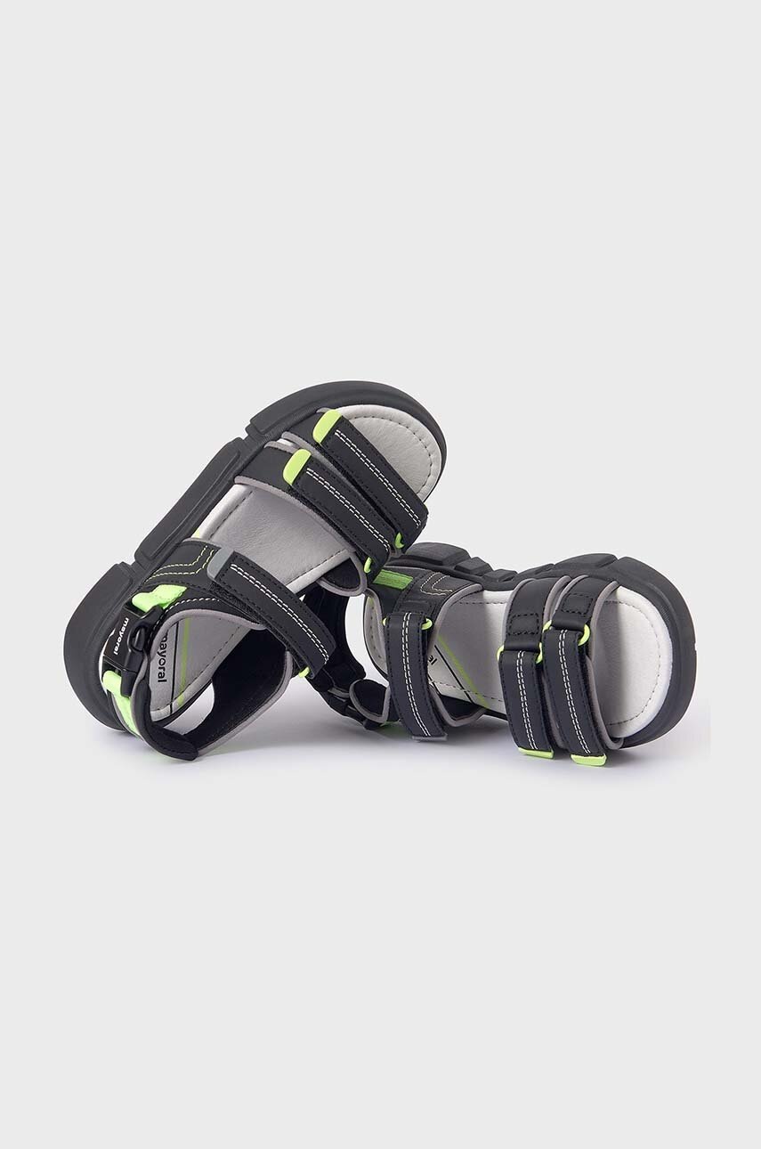 Детские сандалии Mayoral цвет чёрный