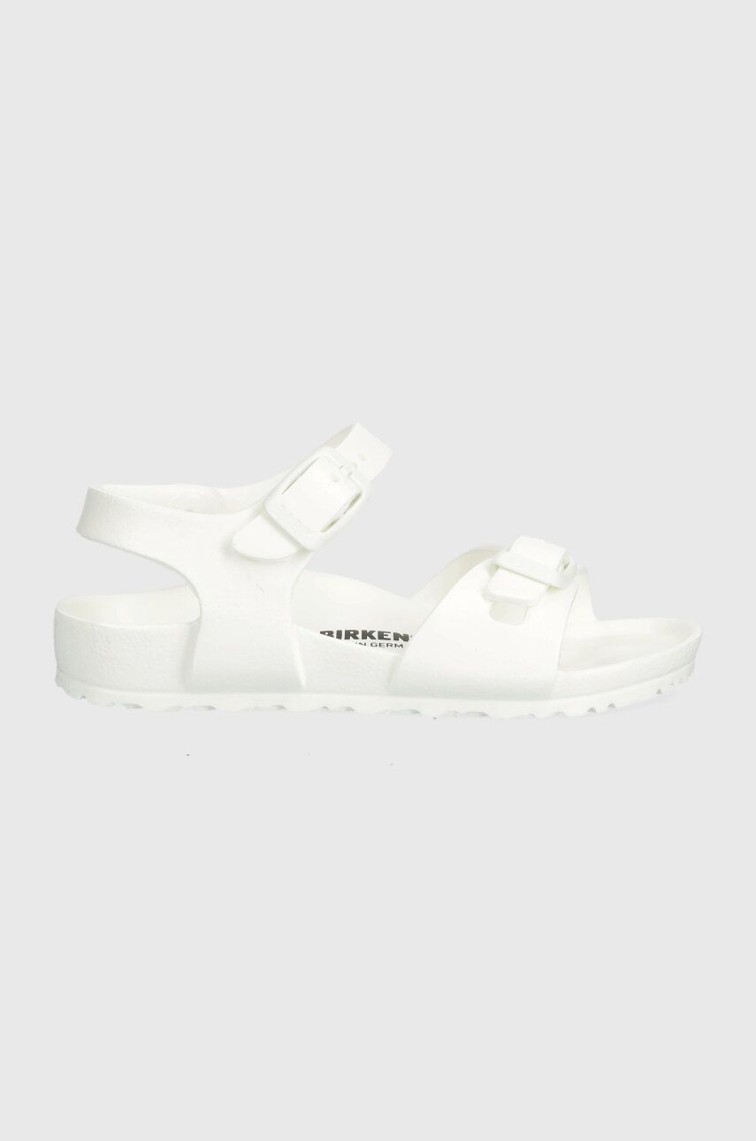 Birkenstock sandale copii Rio EVA Kids culoarea alb