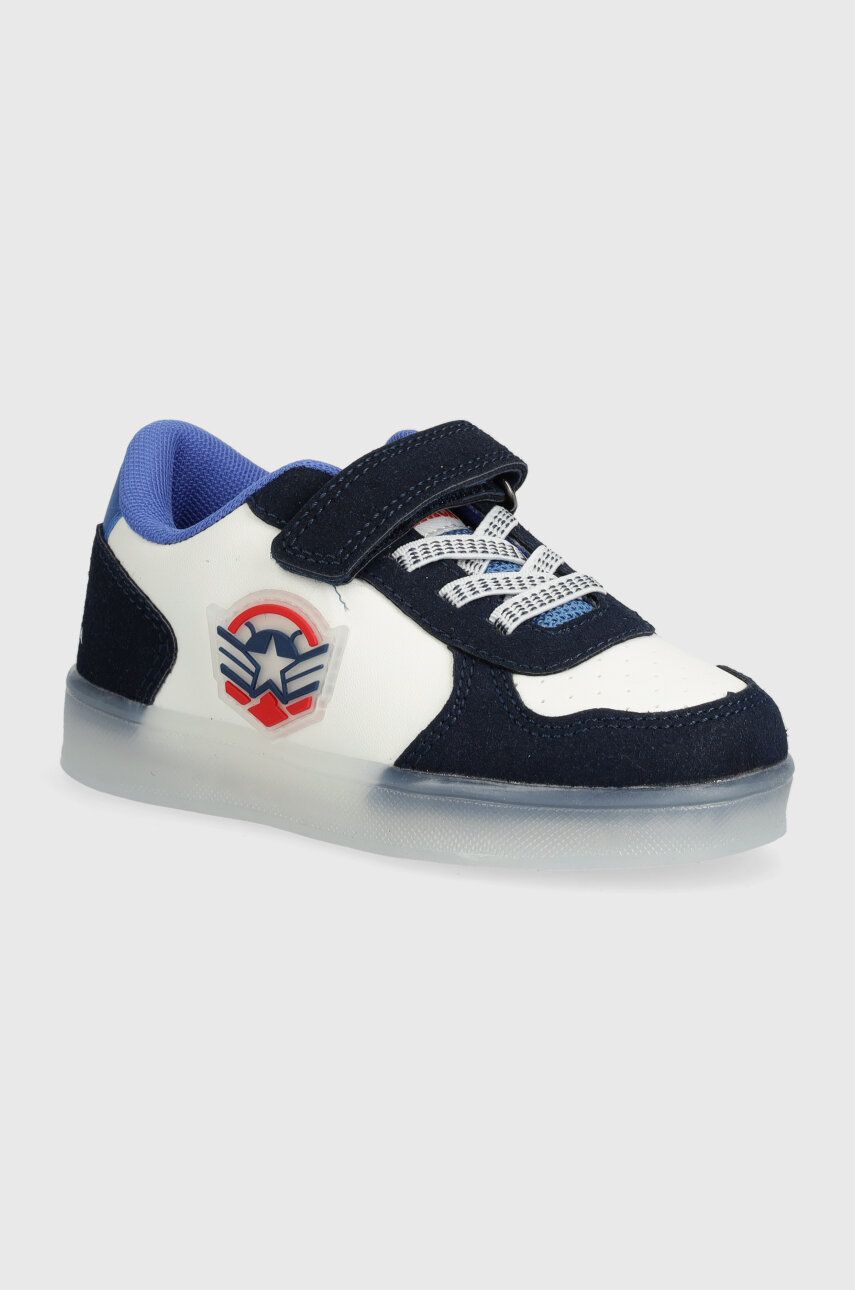 zippy sneakers pentru copii culoarea albastru marin