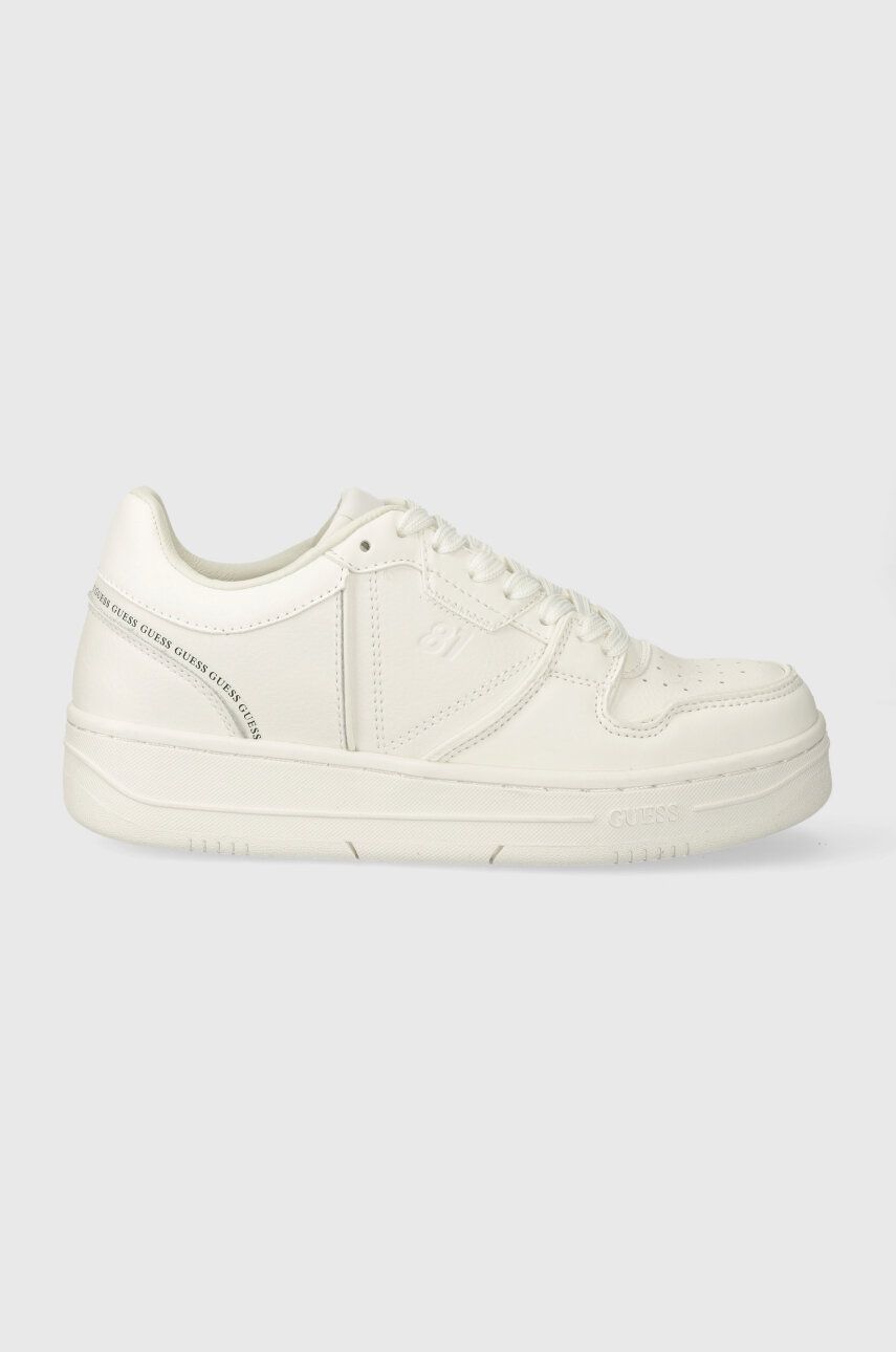 Levně Sneakers boty Guess ANCIE bílá barva, FLPANC LAC12