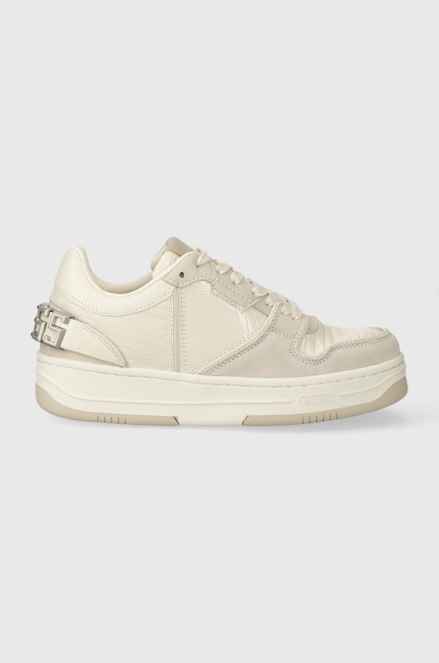 

Маратонки Guess ANCIE в бяло FLPANC PEL12 FLJZAC SAT03, Бял