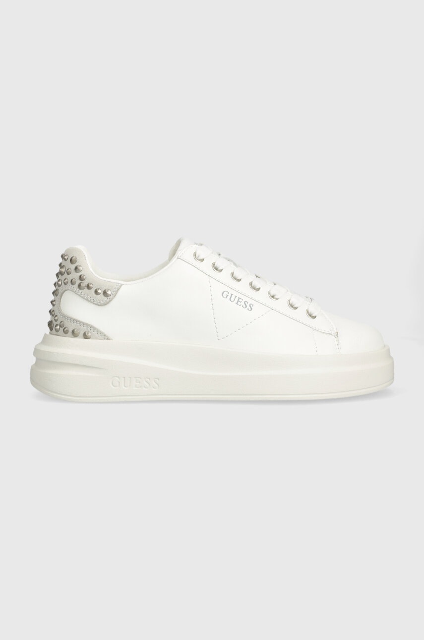 

Маратонки Guess ELBINA в бяло FLPVIB LEP12 FLJELB FAM12, Бял
