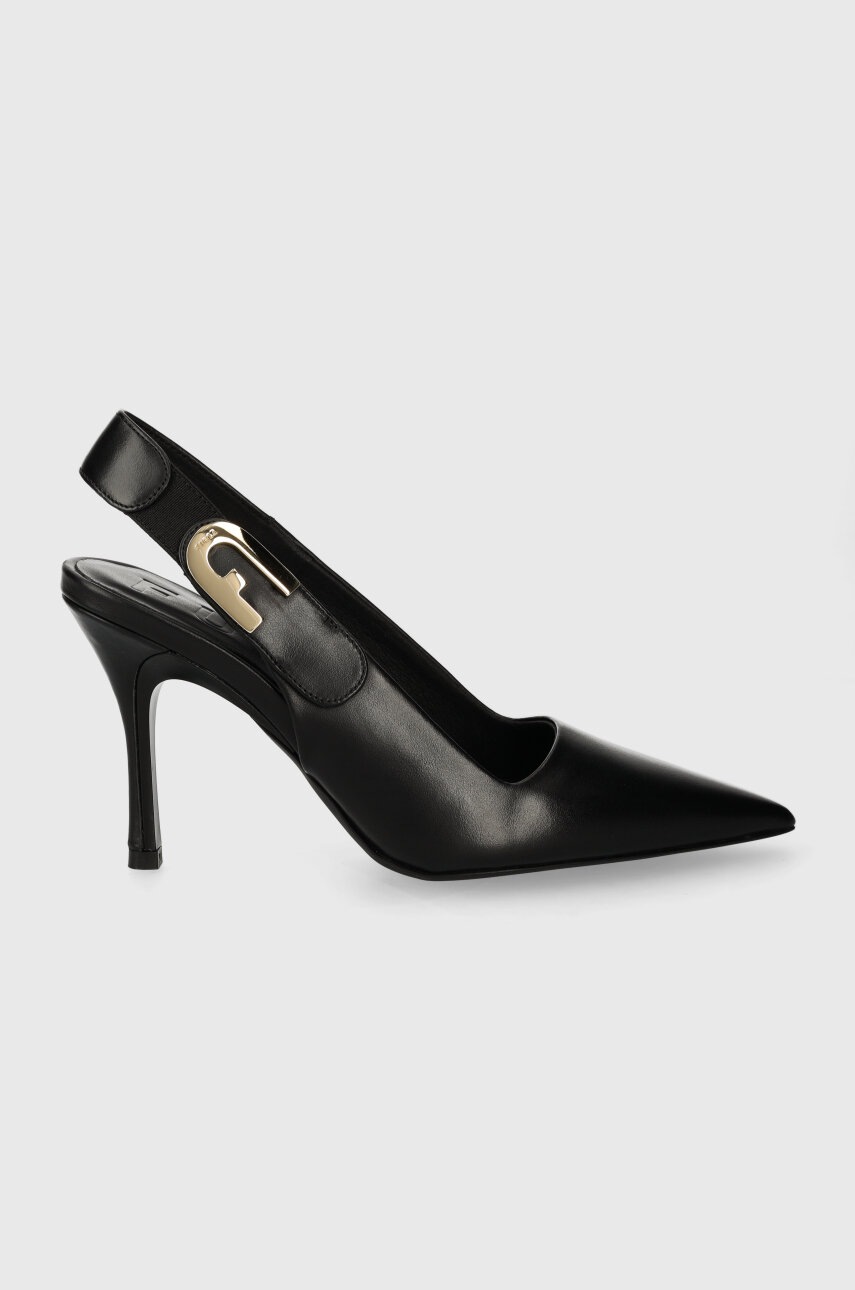 Furla stilettos de piele Sign culoarea negru YG05SGN BX2681 O6000