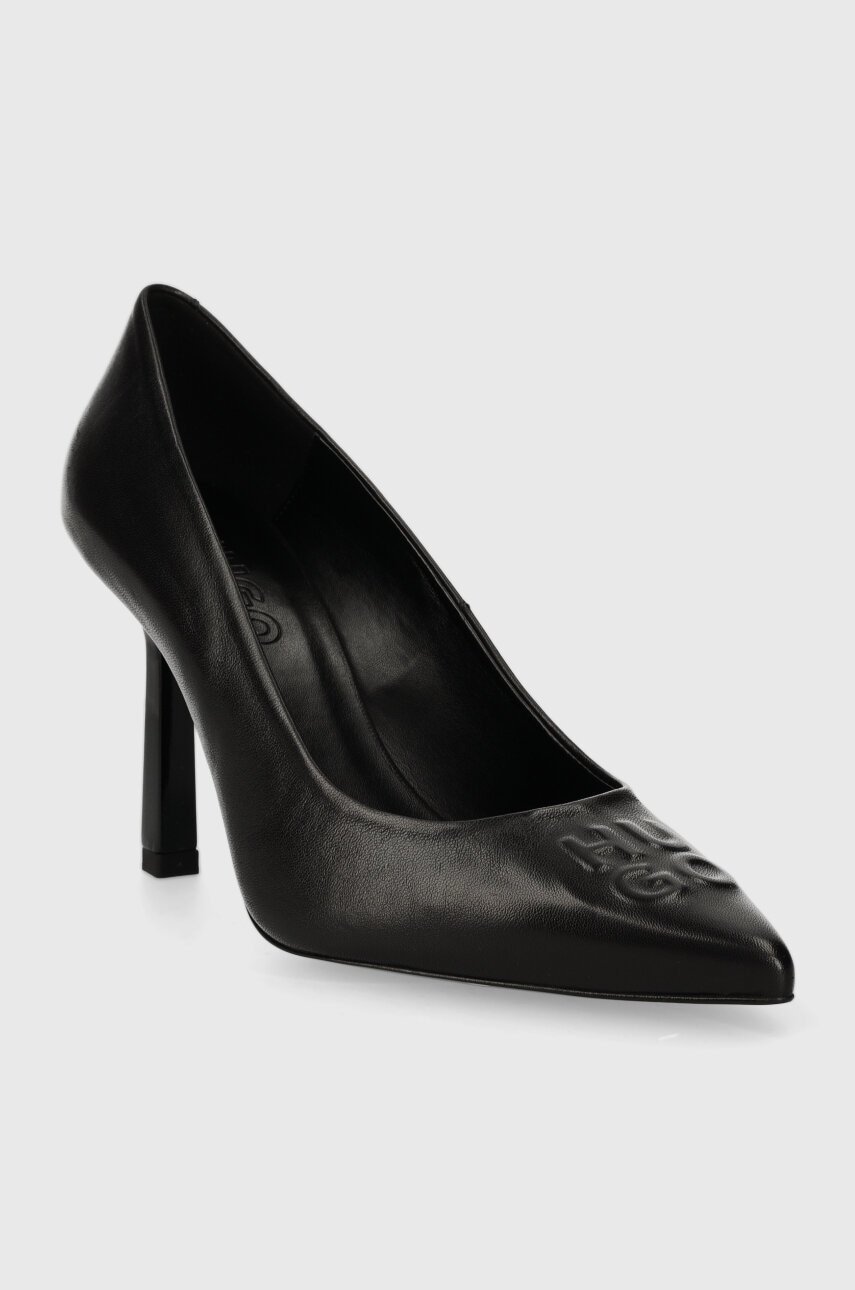 Kožené lodičky HUGO Katniss