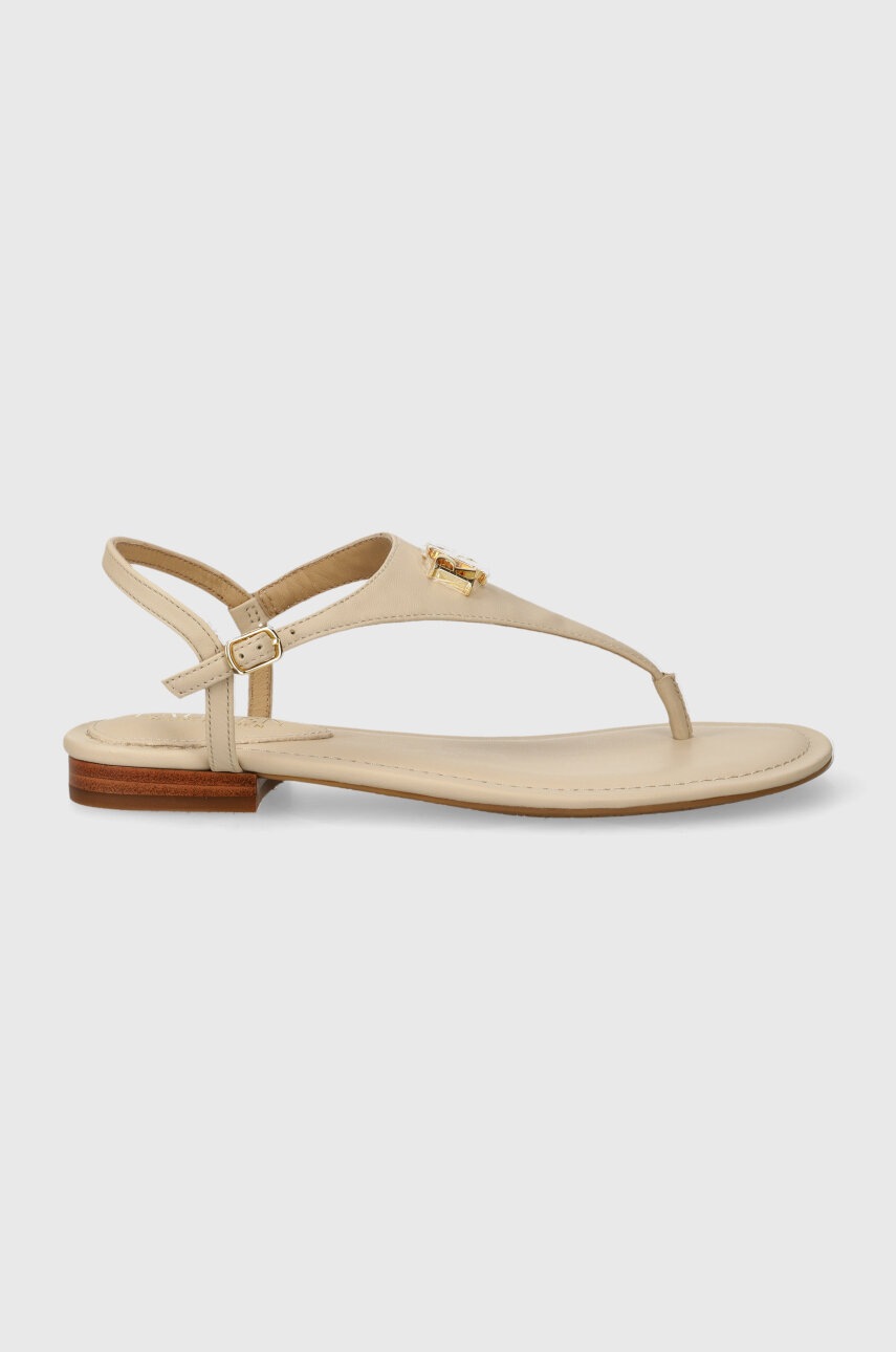 

Кожаные сандалии Lauren Ralph Lauren Ellington женские цвет бежевый 802852803011