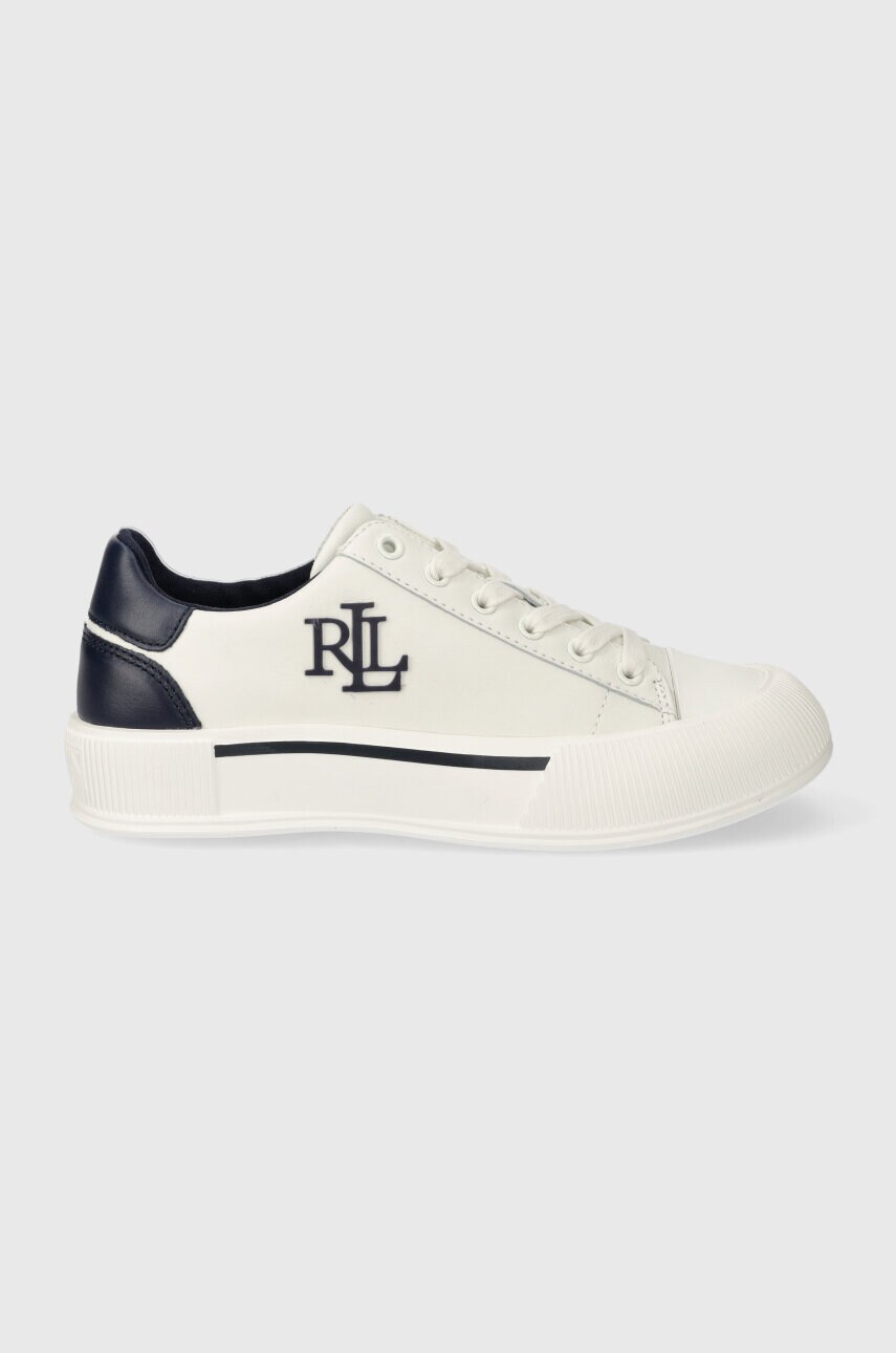 

Шкіряні кросівки Lauren Ralph Lauren Daisie колір білий 802925360001