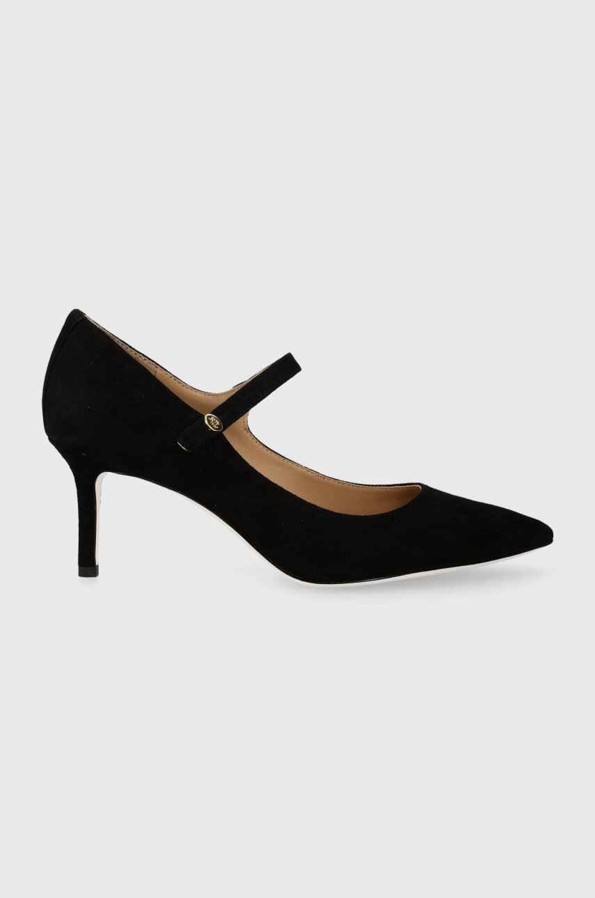 

Замшевые туфли Lauren Ralph Lauren Lanette Mj цвет чёрный 802922170002