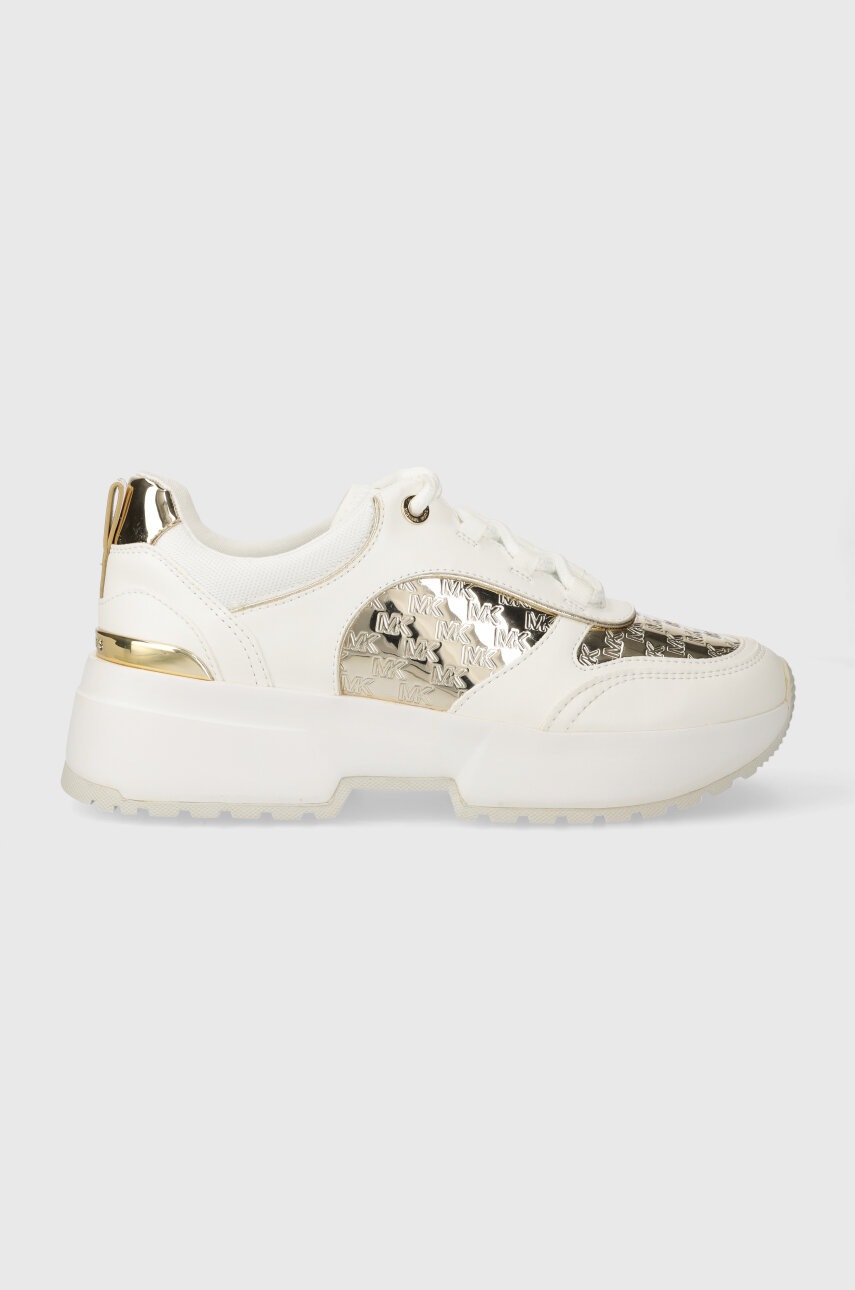 Michael Michael Kors Sneakers Percy Culoarea Alb, 43h3pcfs3l