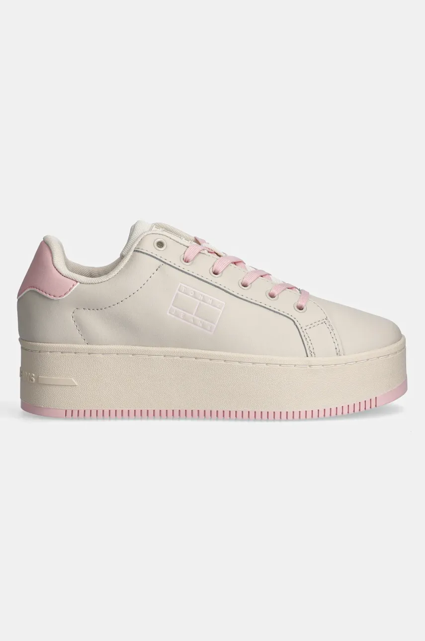 ??????? ????????? Tommy Jeans TJW FLATFORM ESS ???? ?????? EN0EN02518 ??????? ????????? Tommy Jeans TJW FLATFORM ESS ???? ?????? EN0EN02518