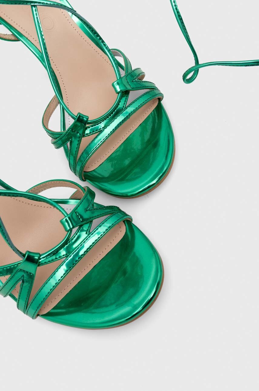 Туфлі Pinko SD0037 E003 V20 колір зелений Calila 03 Mirror 