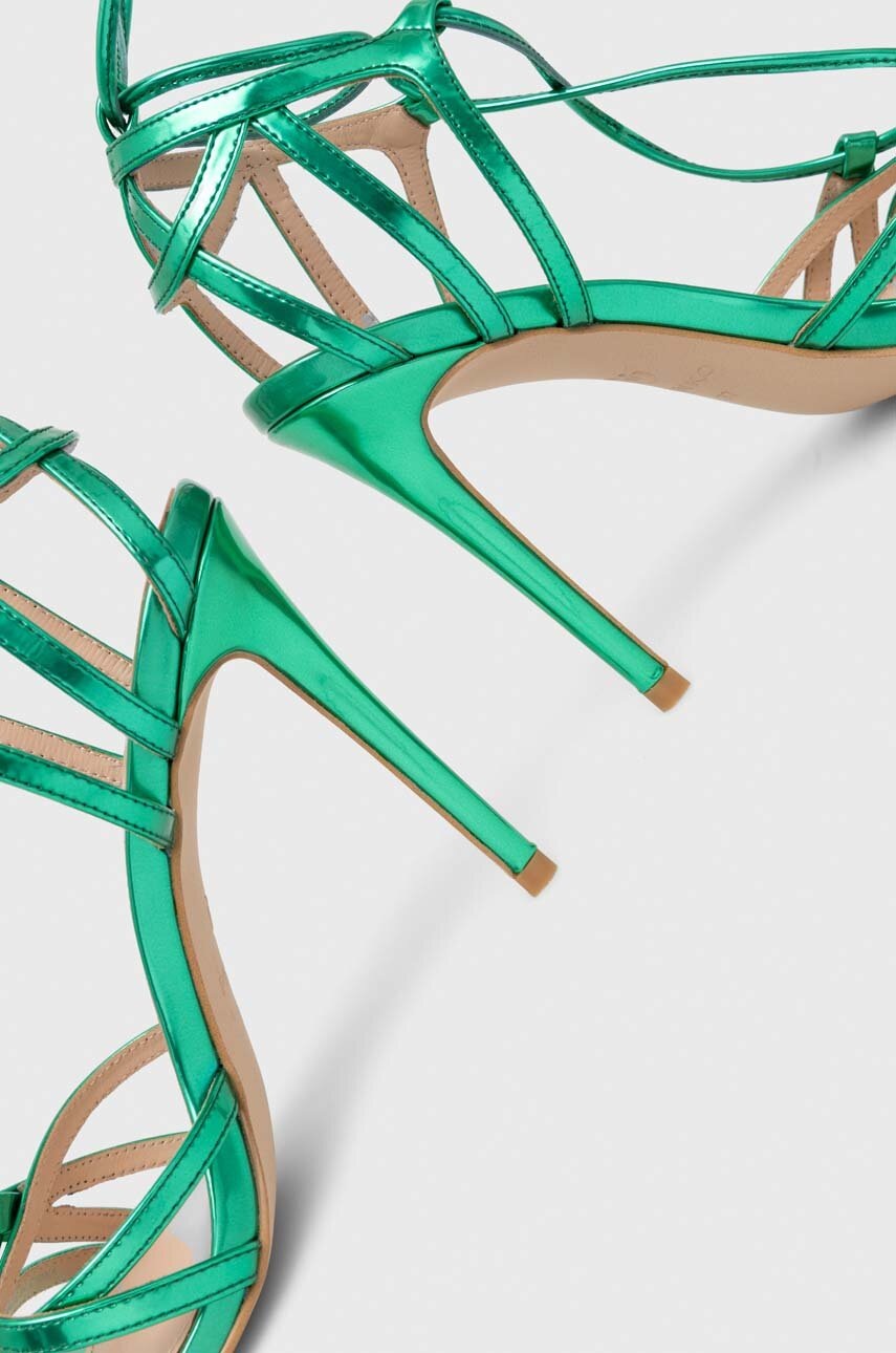Туфлі Pinko SD0037 E003 V20 колір зелений Calila 03 Mirror 