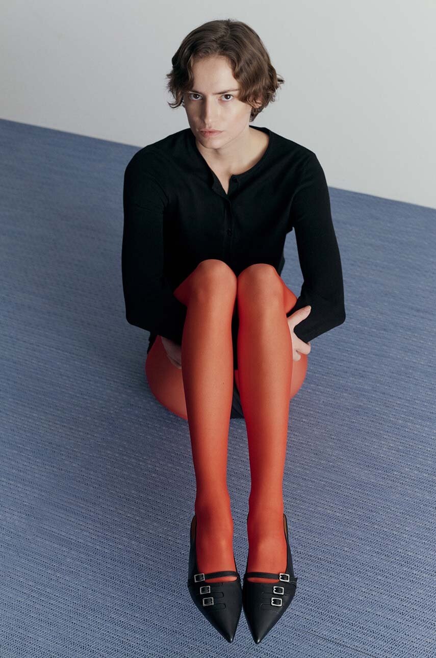 Δερμάτινες μπαλαρίνες Vagabond Shoemakers HERMINE χρώμα: μαύρο, 5533.101.20 φωτογραφία