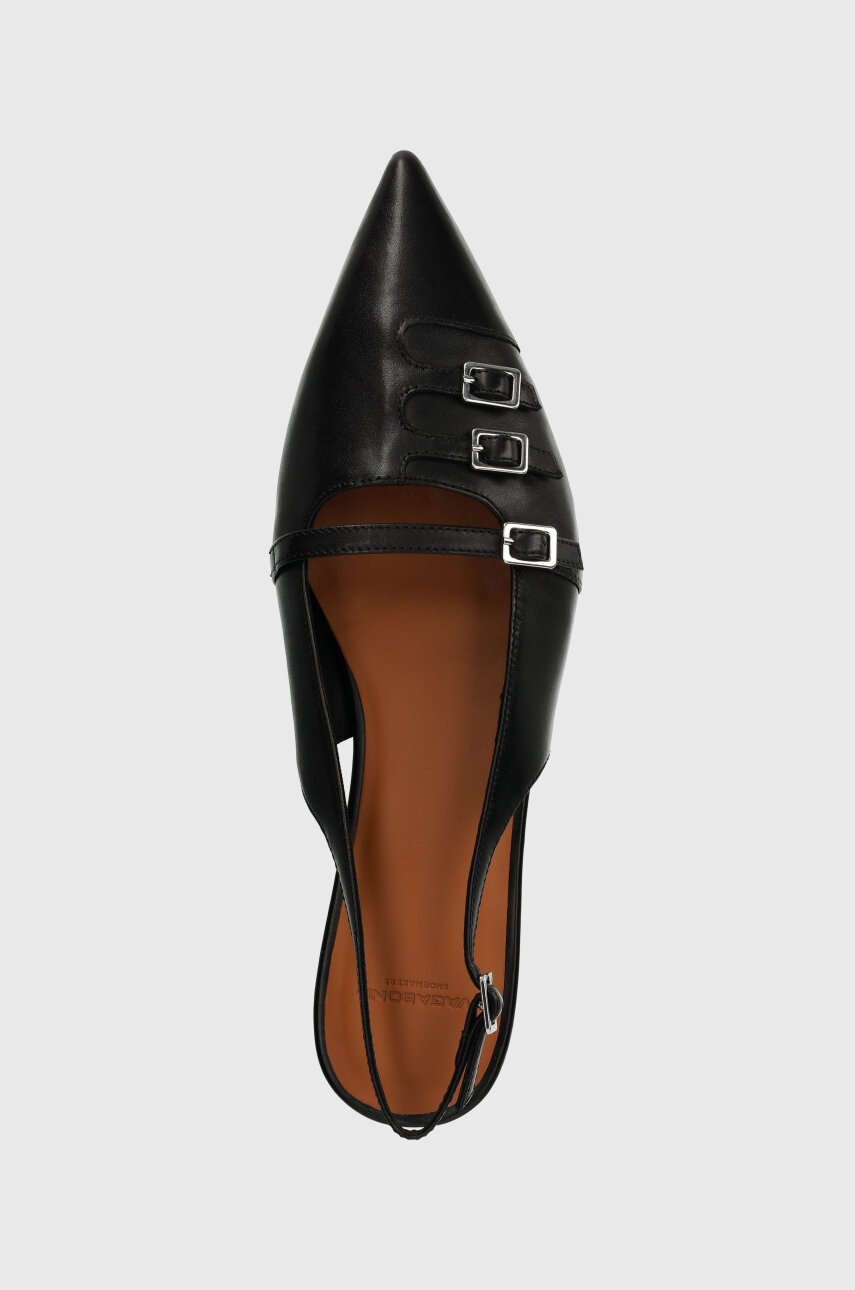 Δερμάτινες μπαλαρίνες Vagabond Shoemakers HERMINE χρώμα: μαύρο, 5533.101.20 φωτογραφία