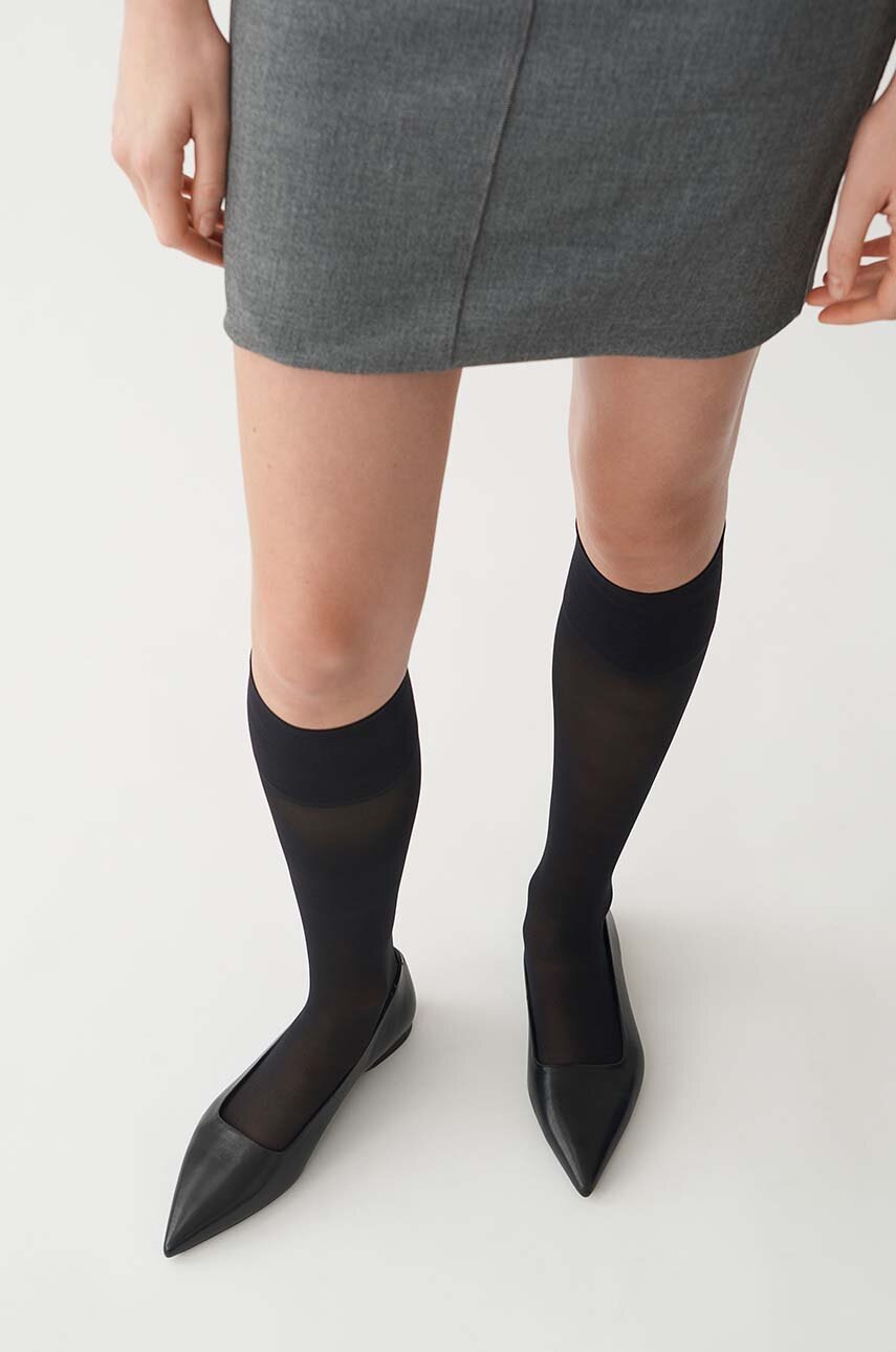 Δερμάτινες μπαλαρίνες Vagabond Shoemakers HERMINE χρώμα: μαύρο, 5733.001.20 φωτογραφία