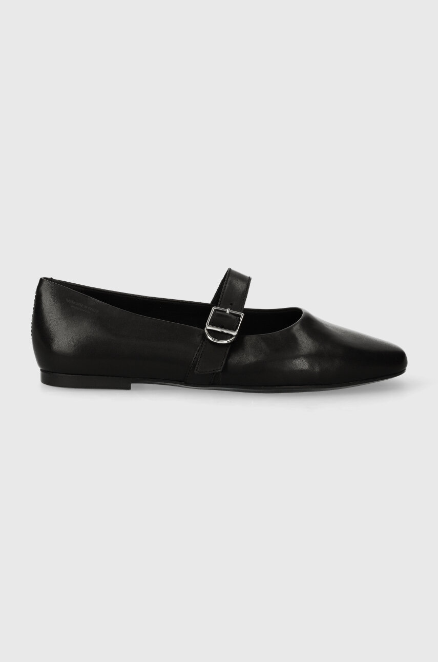 Vagabond Shoemakers balerini de piele JOLIN culoarea negru, 5608.001.20