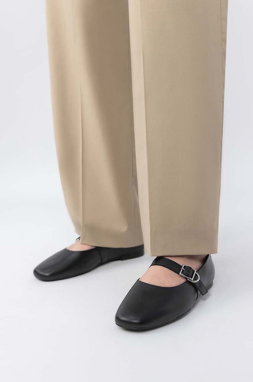 Шкіряні балетки Vagabond Shoemakers JOLIN колір чорний  5608.001.20 