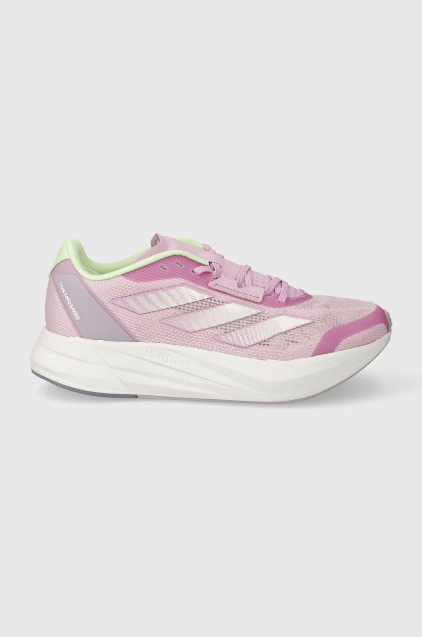 Levně Běžecké boty adidas Performance Duramo Speed růžová barva, IE7986