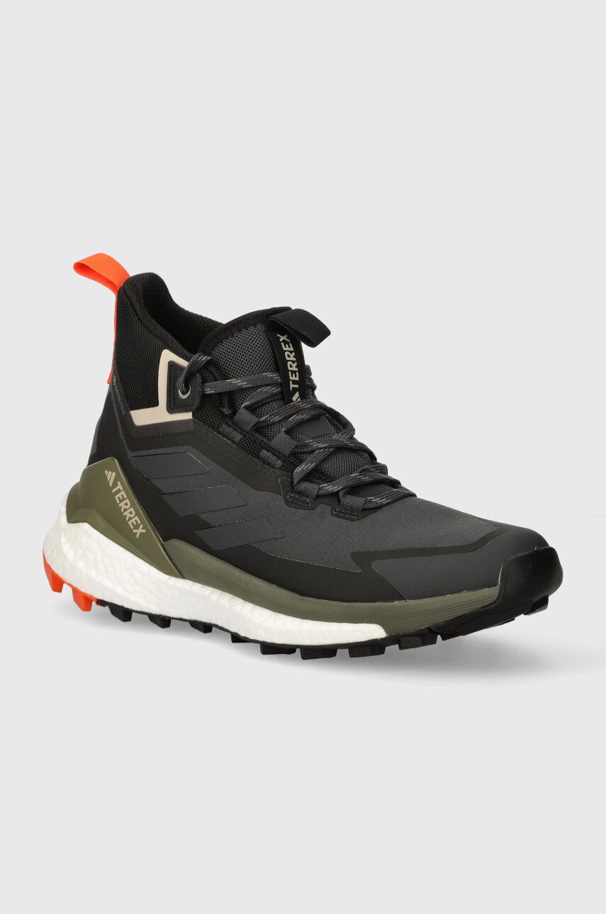 Levně Boty adidas TERREX Free Hiker 2 GTX dámské, černá barva, IF9229