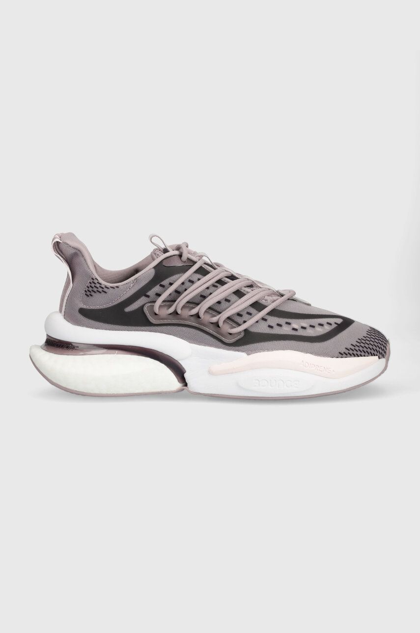 adidas sneakers pentru alergat AlphaBoost culoarea violet IG3728