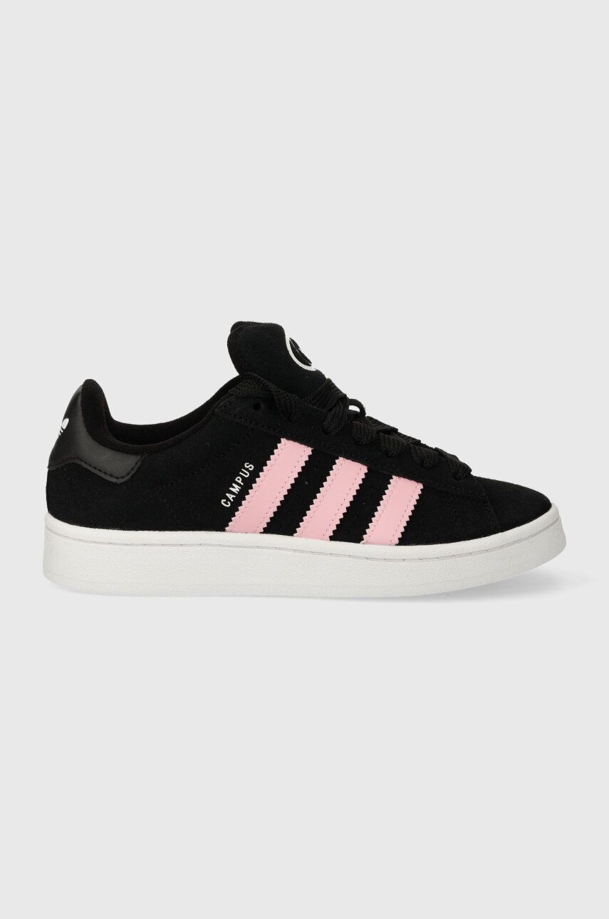 adidas Originals sneakers din piele întoarsă Campus 00s culoarea negru, ID3171