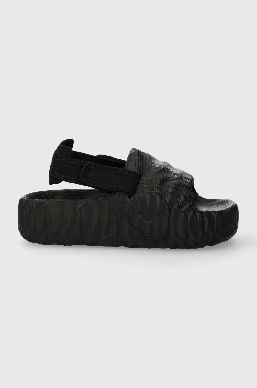 adidas Originals sandale Adilette 22 XLG culoarea negru, cu platforma, IE5649 adidas Originals sandale Adilette 22 XLG culoarea negru, cu platforma, IE5649