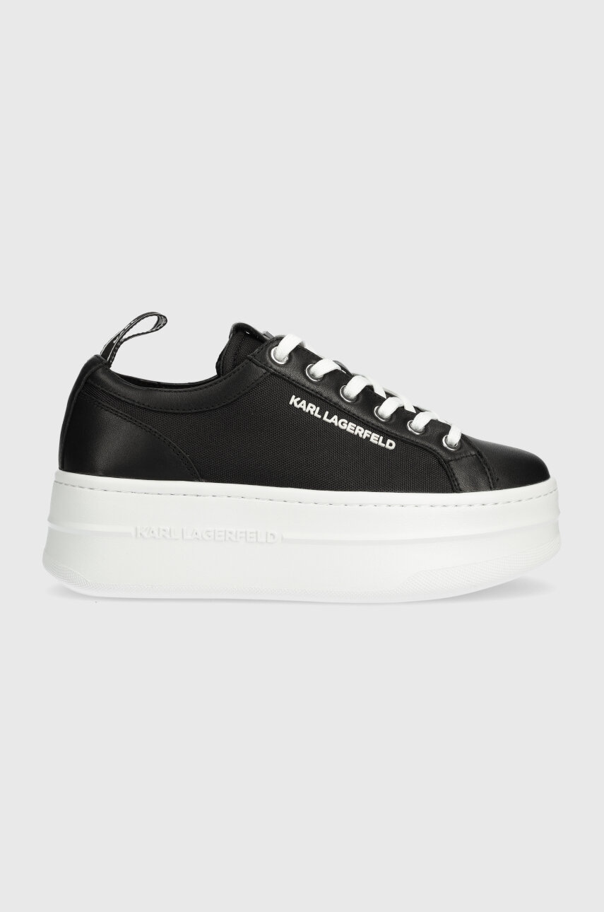 Karl Lagerfeld sneakers KOBO III culoarea negru, KL65019