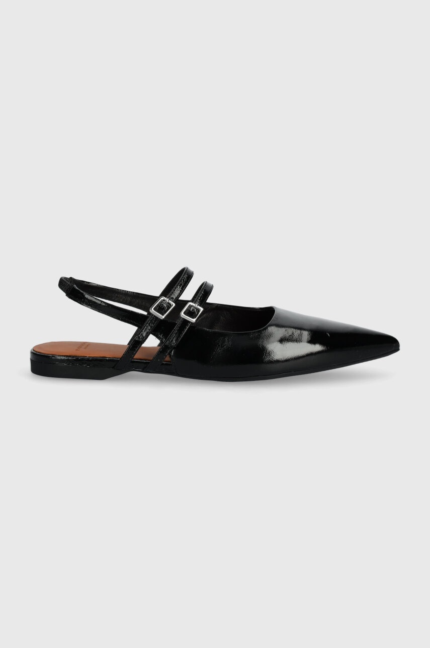 Δερμάτινες μπαλαρίνες Vagabond Shoemakers HERMINE χρώμα: μαύρο φωτογραφία