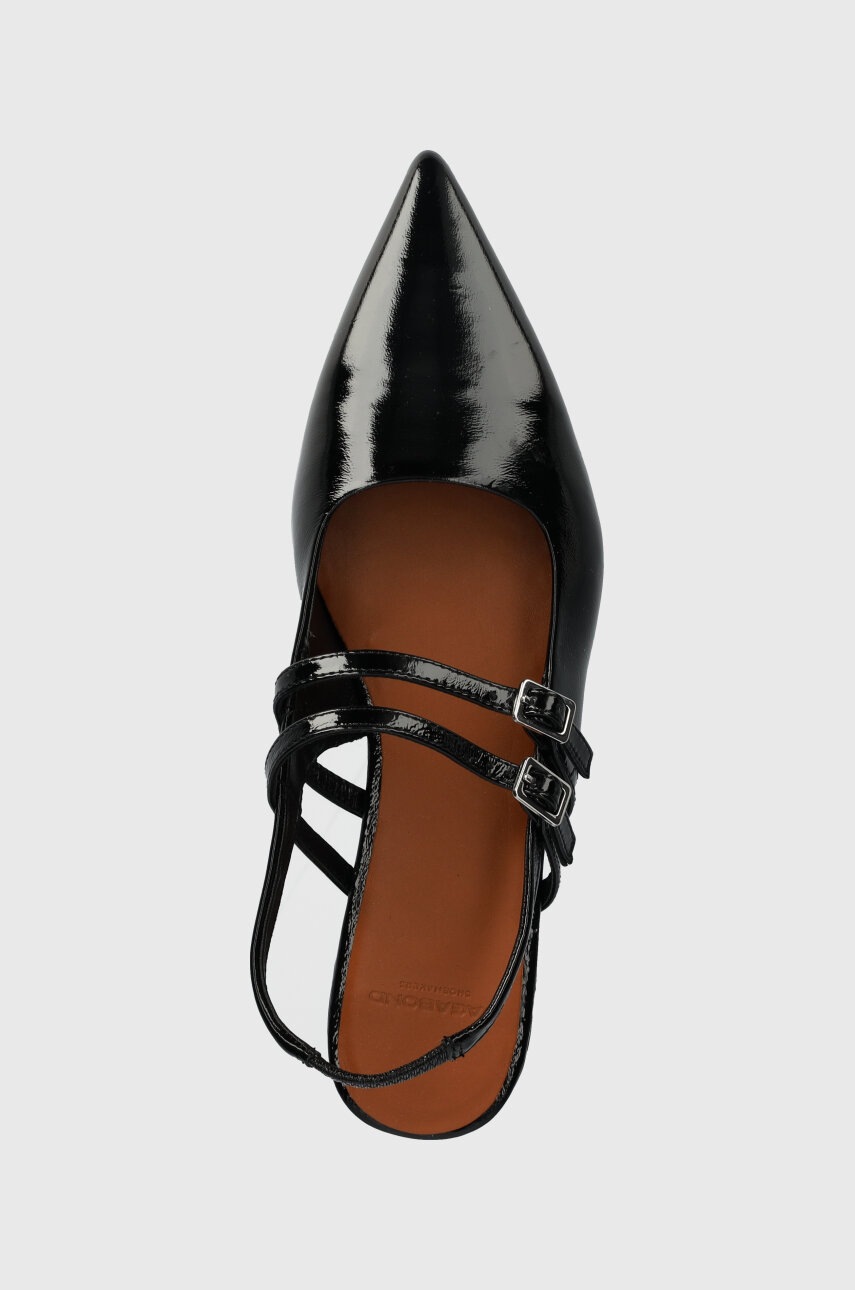 Δερμάτινες μπαλαρίνες Vagabond Shoemakers HERMINE χρώμα: μαύρο φωτογραφία