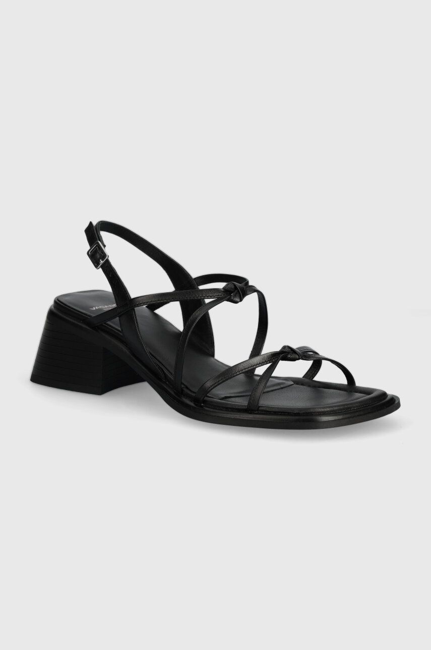 Vagabond Shoemakers sandale de piele INES culoarea negru, 5711-101-20