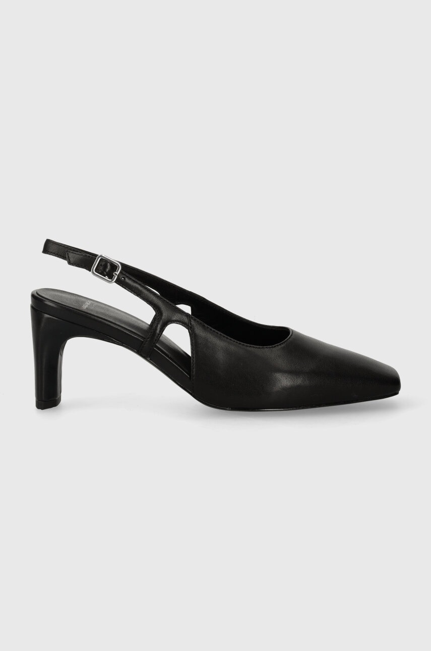 Δερμάτινες γόβες Vagabond Shoemakers VENDELA χρώμα: μαύρο, 5723-101-20 φωτογραφία