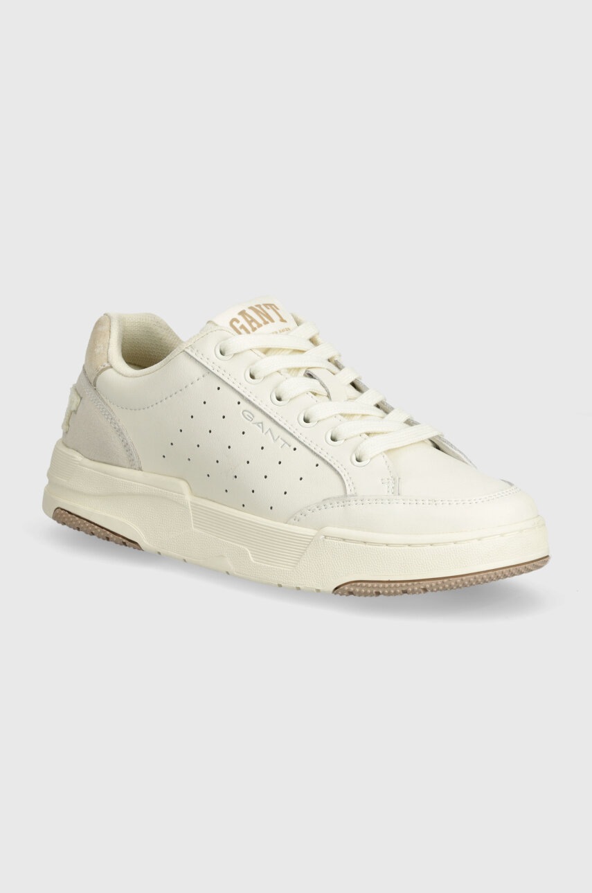 Gant sneakers din piele Ellizy culoarea bej, 28531483.G265