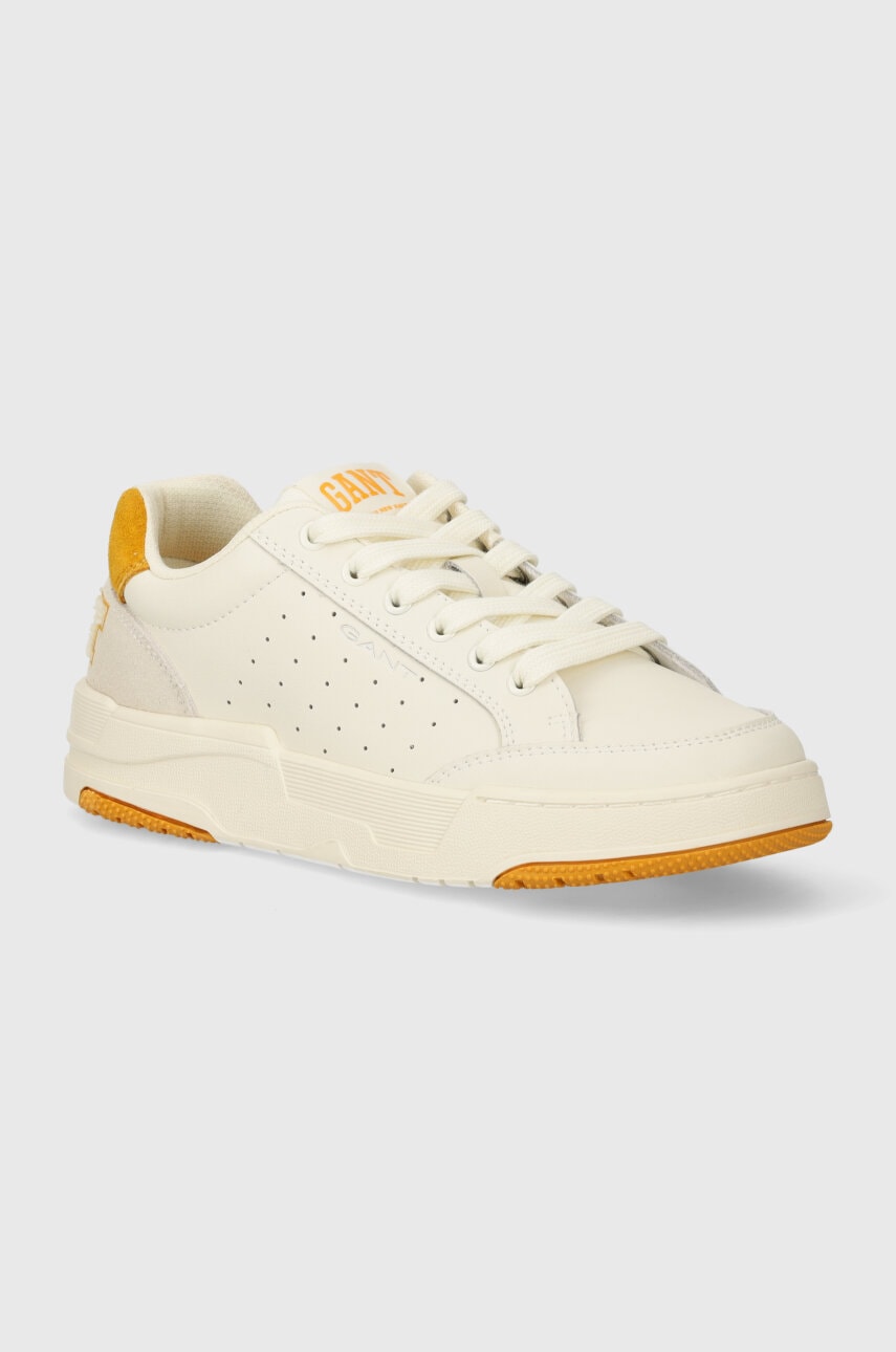 Gant sneakers din piele Ellizy culoarea bej, 28531483.G277