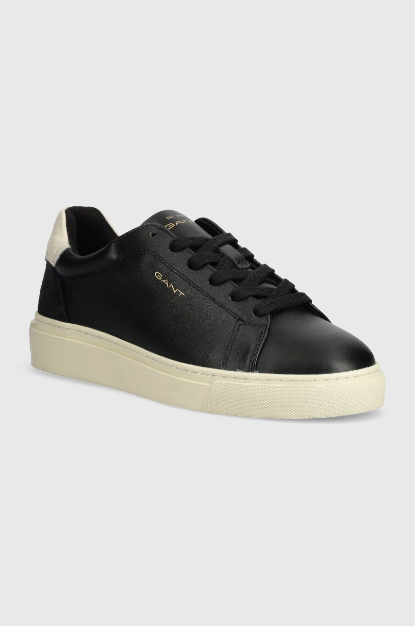 Levně Kožené sneakers boty Gant Julice černá barva, 28531553.G00