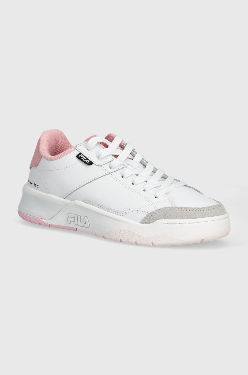 Fila sneakers din piele AVENIDA culoarea alb