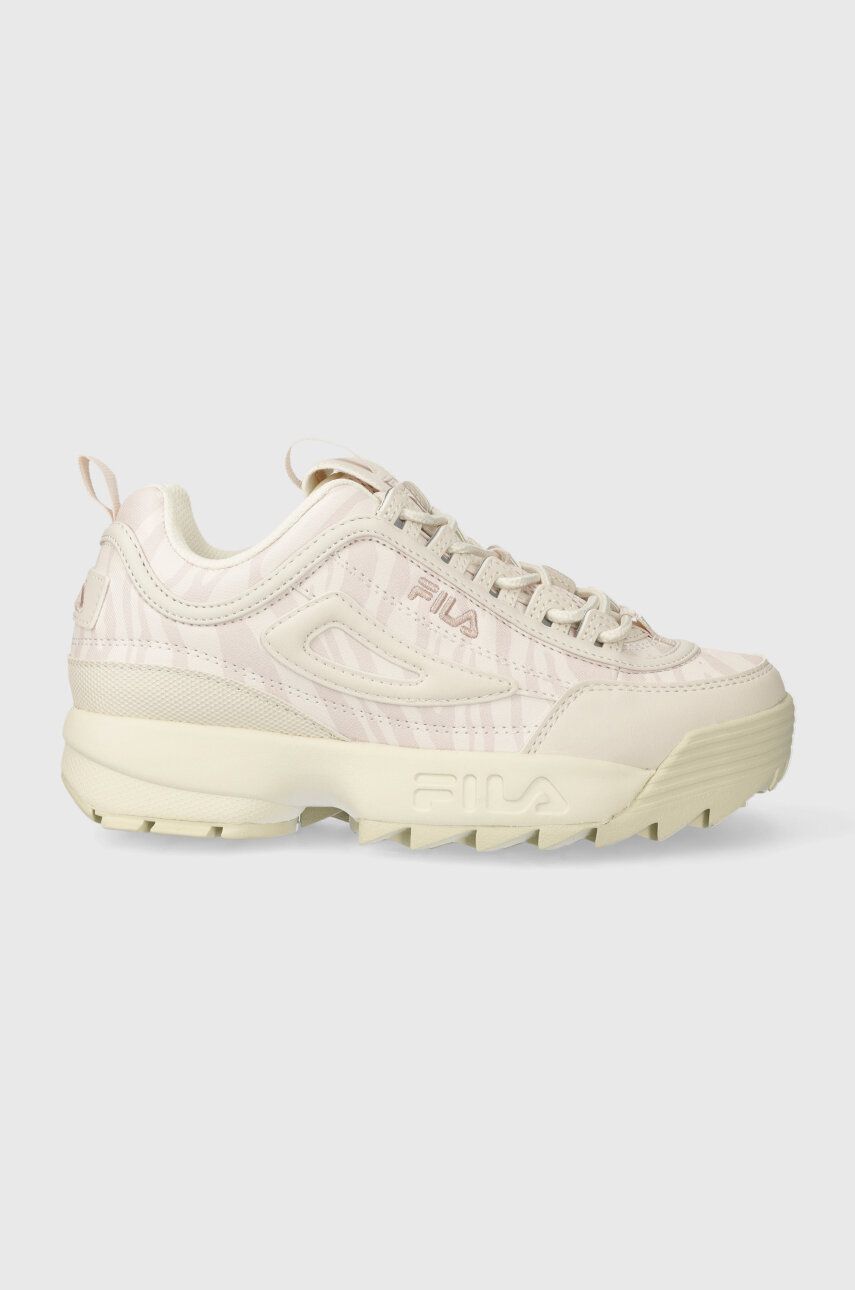 Fila sneakers DISRUPTOR culoarea bej