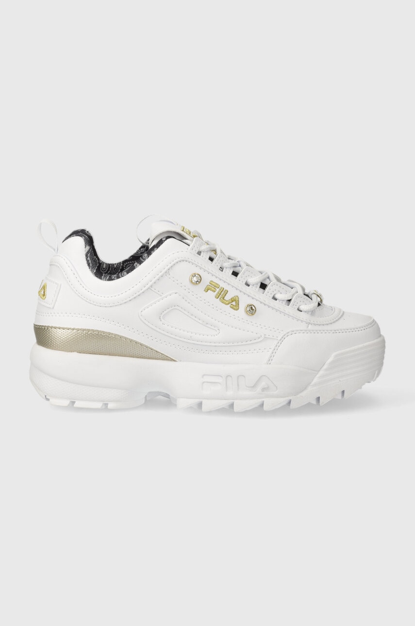 Fila sneakers DISRUPTOR culoarea alb