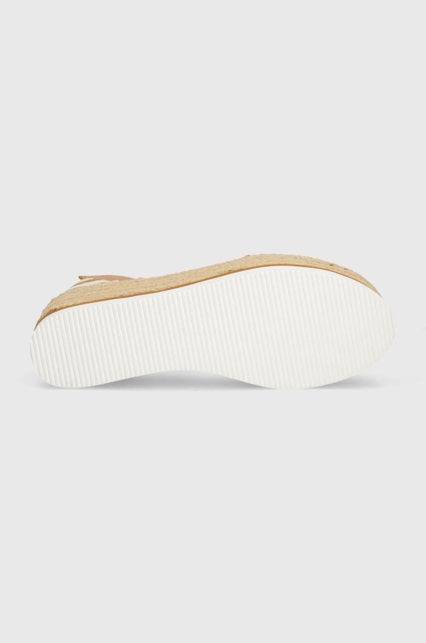 Σανδάλια See by Chloé Glyn χρώμα: καφέ, SB32201E φωτογραφία