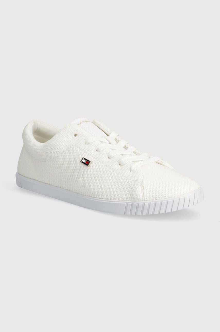 

Маратонки Tommy Hilfiger FLAG LACE UP SNEAKER KNIT в бяло FW0FW08074, Бял