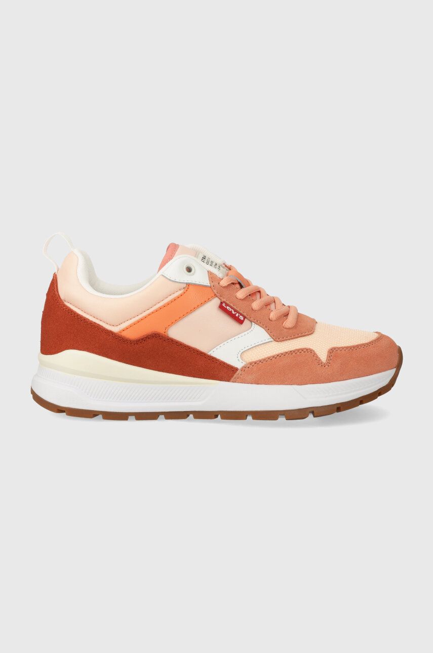 Levně Sneakers boty Levi's OATS REFRESH S oranžová barva, 234235.81
