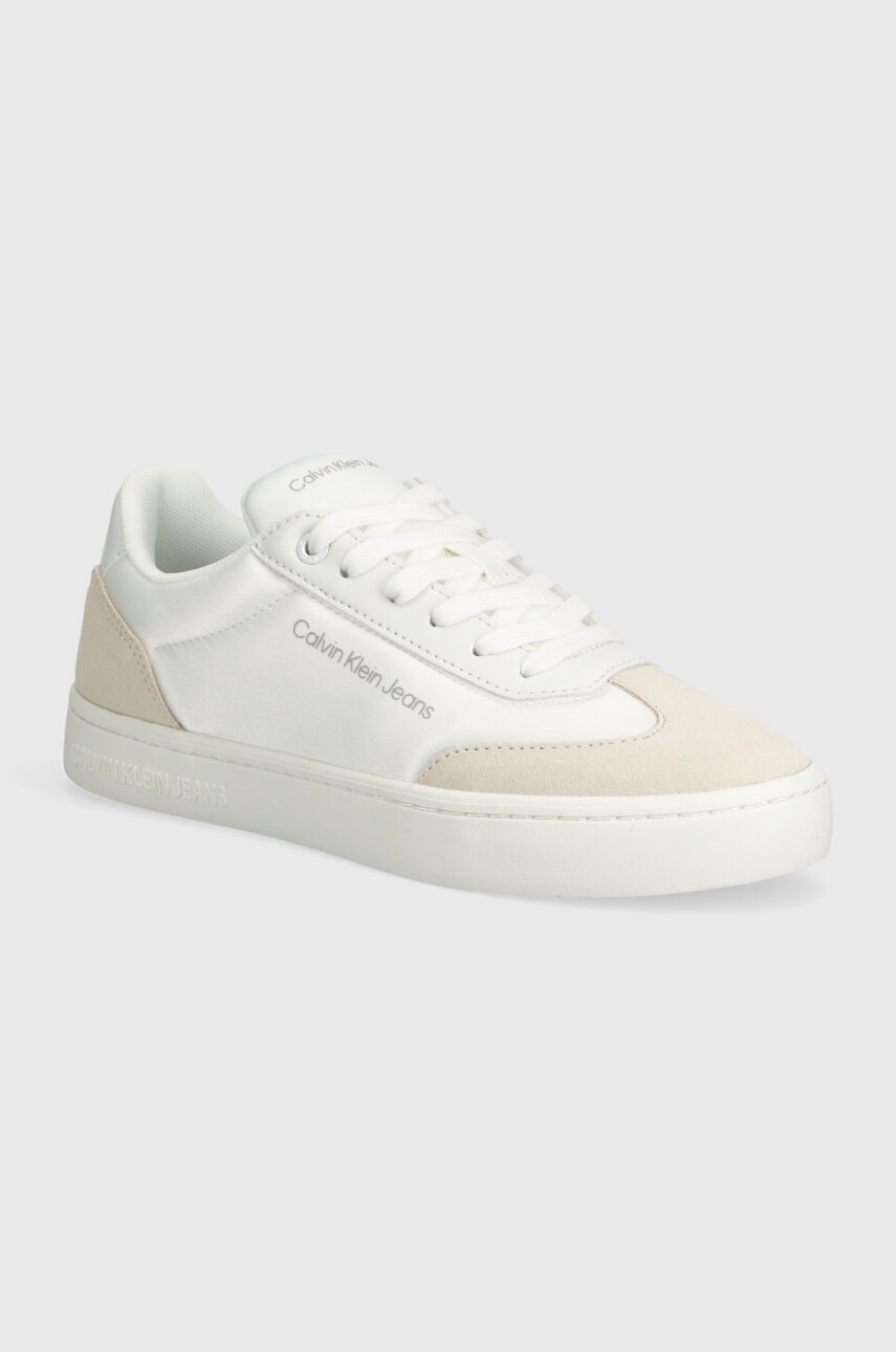 

Маратонки Calvin Klein Jeans CLASSIC CUPSOLE LOW MIX INDC в бяло YW0YW01389, Бял
