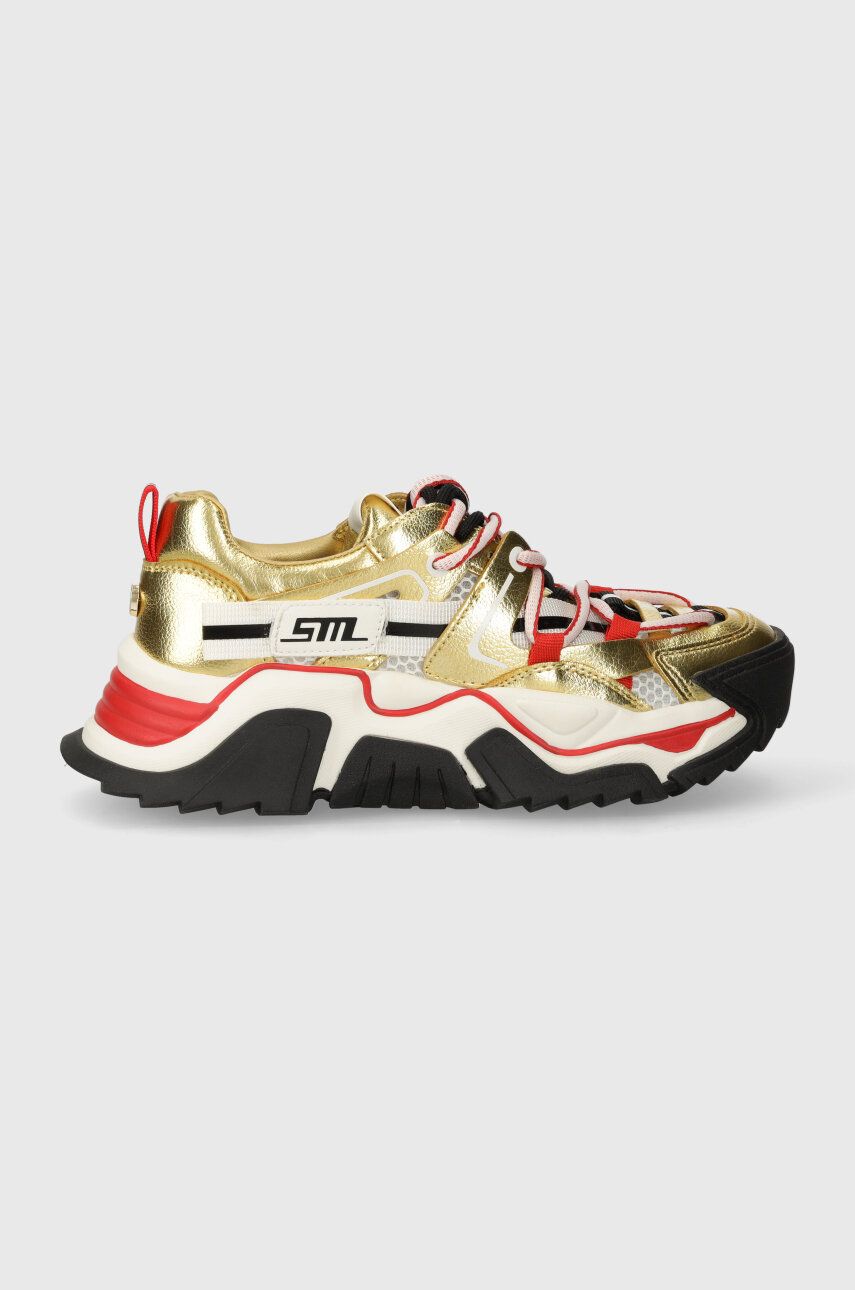 Levně Sneakers boty Steve Madden Kingdom-E zlatá barva, SM19000086