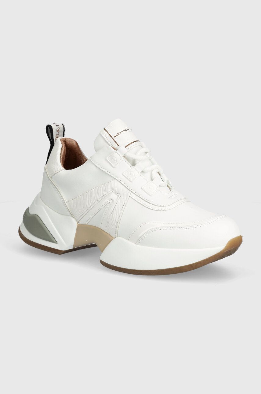 Alexander Smith sneakers Marble culoarea alb, ASAZMBW1008TWT