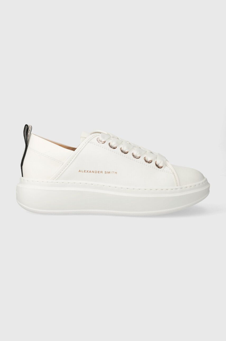 Alexander Smith sneakers din piele Wembley culoarea alb, ASAZWYW0106TWT