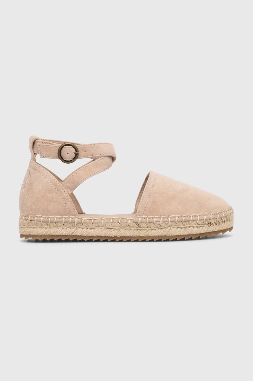 Marc O'Polo espadrile din piele intoarsa culoarea bej, 40315613802305 NN2M3042