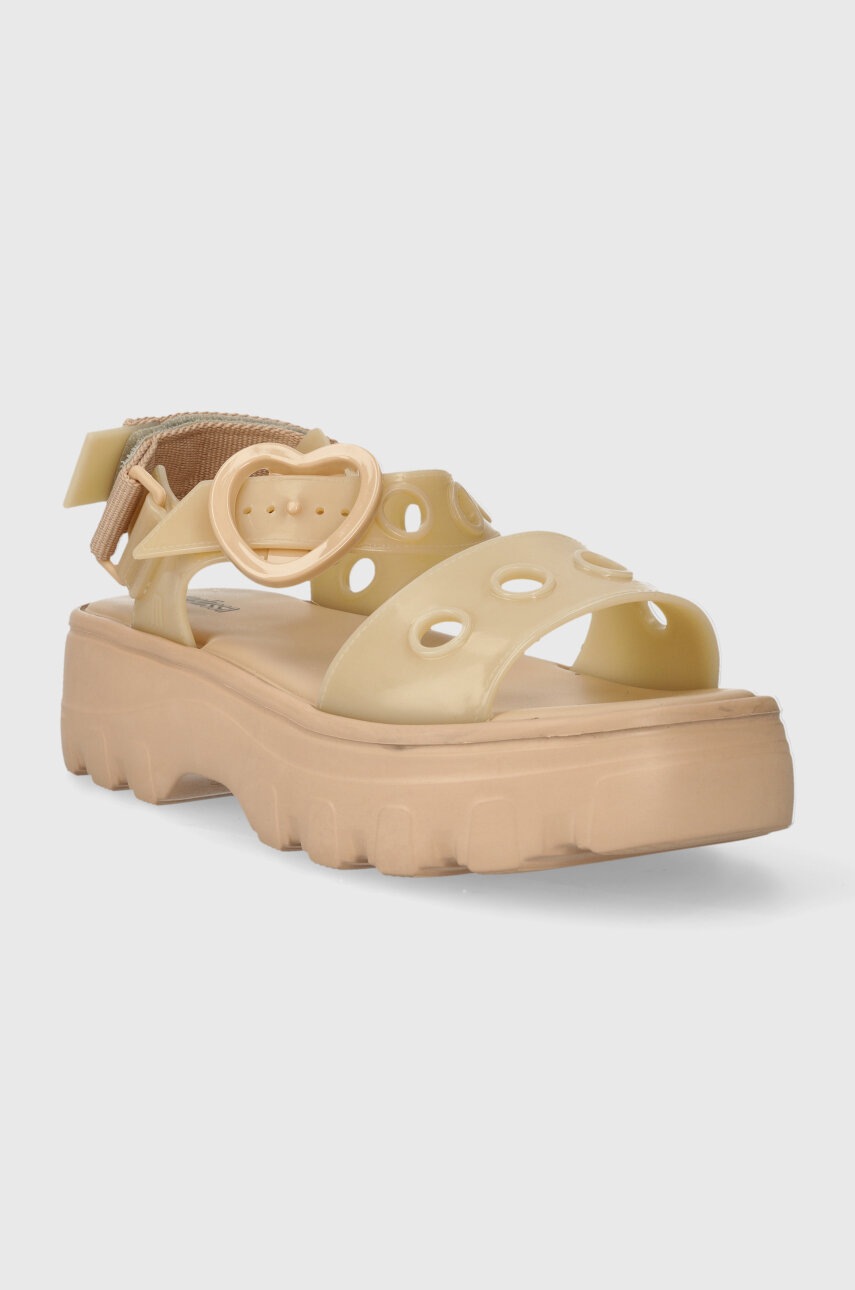 Σανδάλια Melissa MELISSA KICK OFF HOT AD χρώμα: μπεζ, M.33950.O943 φωτογραφία