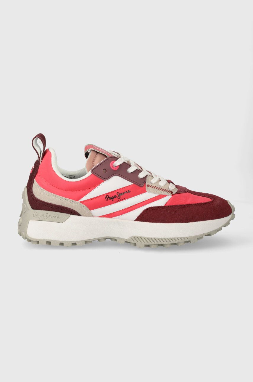 Levně Sneakers boty Pepe Jeans PLS60004 růžová barva, LUCKY MAIN